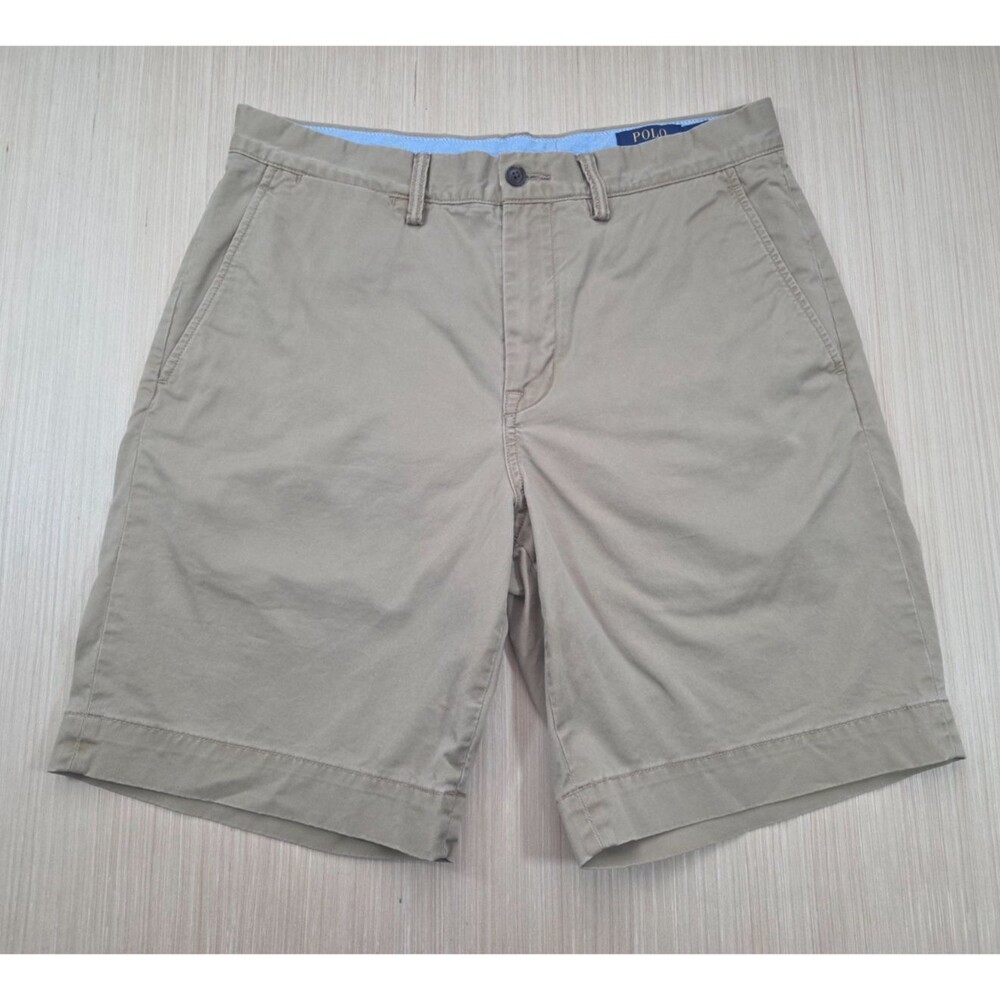 Polo Ralph Lauren Men's Classic Fit Chino Short Sandsurf Tan Size 32 9" Inseam